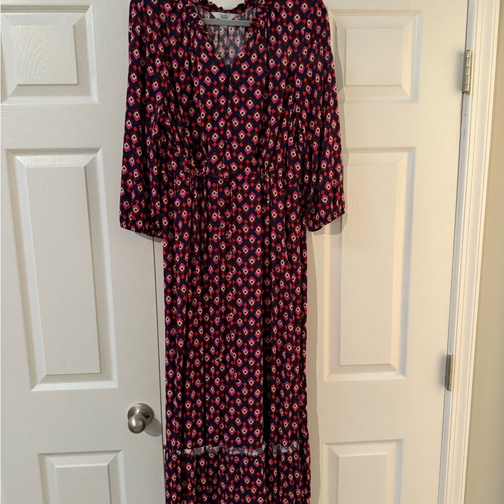 Croft & Barrow Long Sleeve Dress with drawstring waist. NWOT


C1